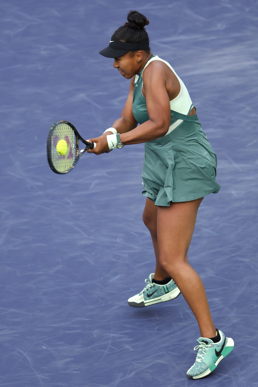 大坂直美关键节点战术调整，美国队带队取胜！